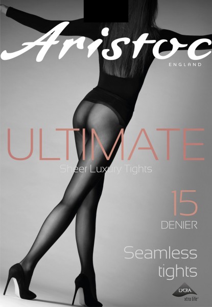 Transparante panty met comfortabel broekje Ultimate Seamless Tight van Aristoc