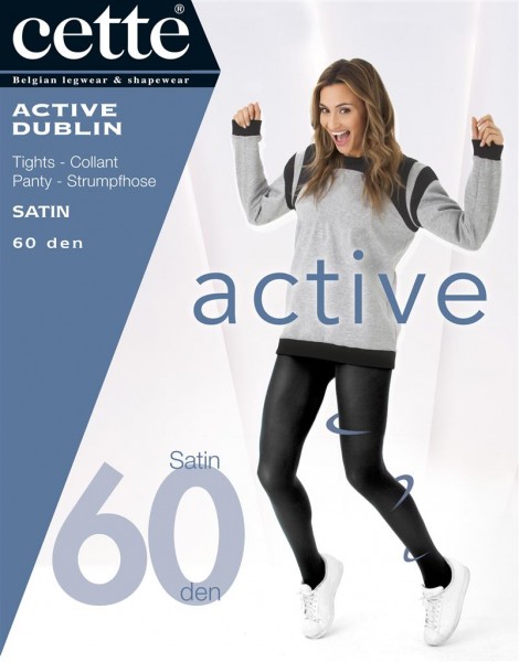 Cette Active Dublin - Opaque panty met satijnglans en vitaliserend effect