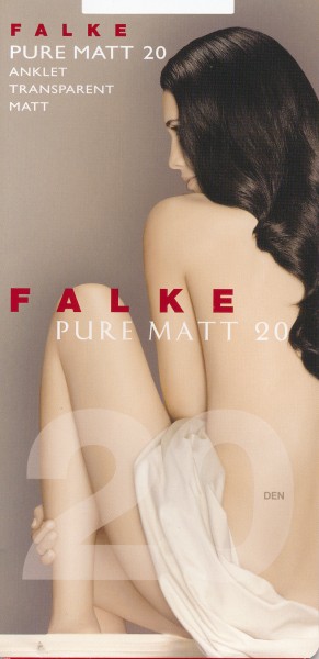 FALKE Pure Matt 20 - Fijne matte sokjes